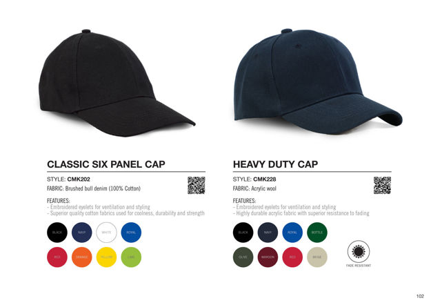 The Brand Factor - Classic Six Panel Cap
