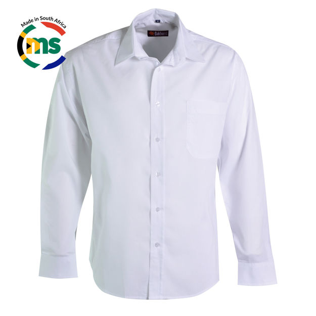 Picture of Icon Woven Shirt Long Sleeve - White - While Stocks Last