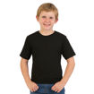 Picture of 140gsm Urban Lifestyle Youth T-Shirt - Black - End Of Range
