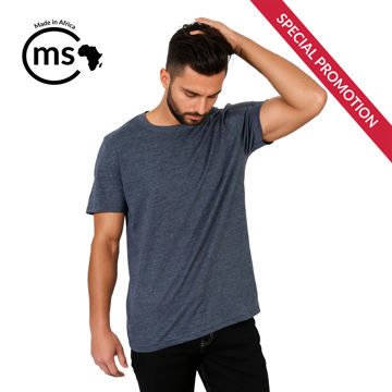 Ash navy melange - Model - Front - Africa - Promo