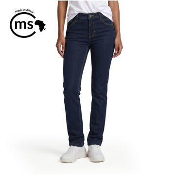 Blue Denim - Half body-Front-Africa