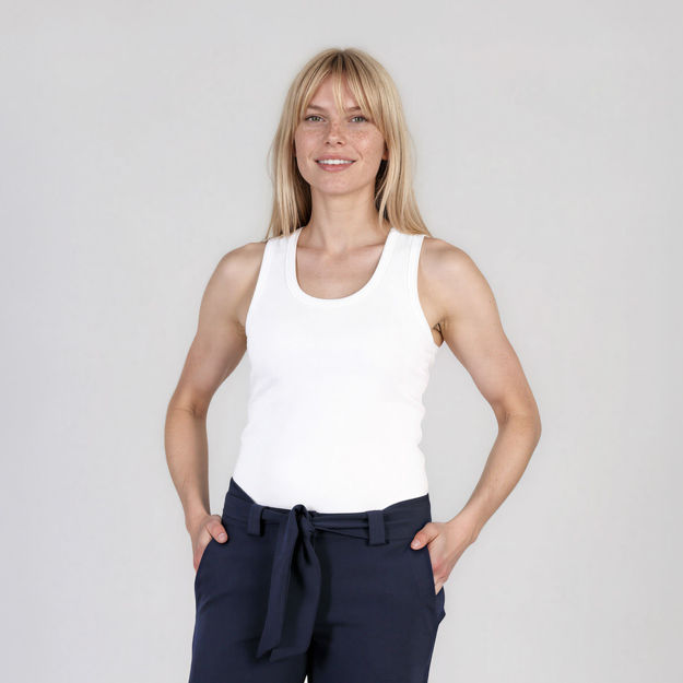 Model Half Body - White